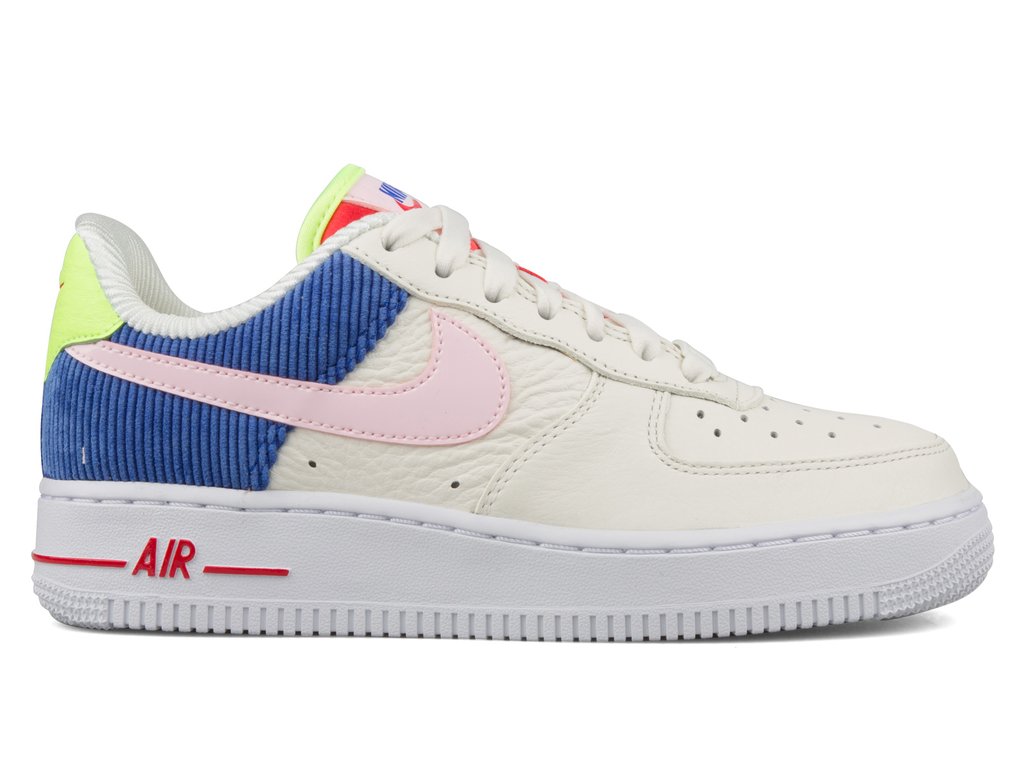 colourful air force 1s