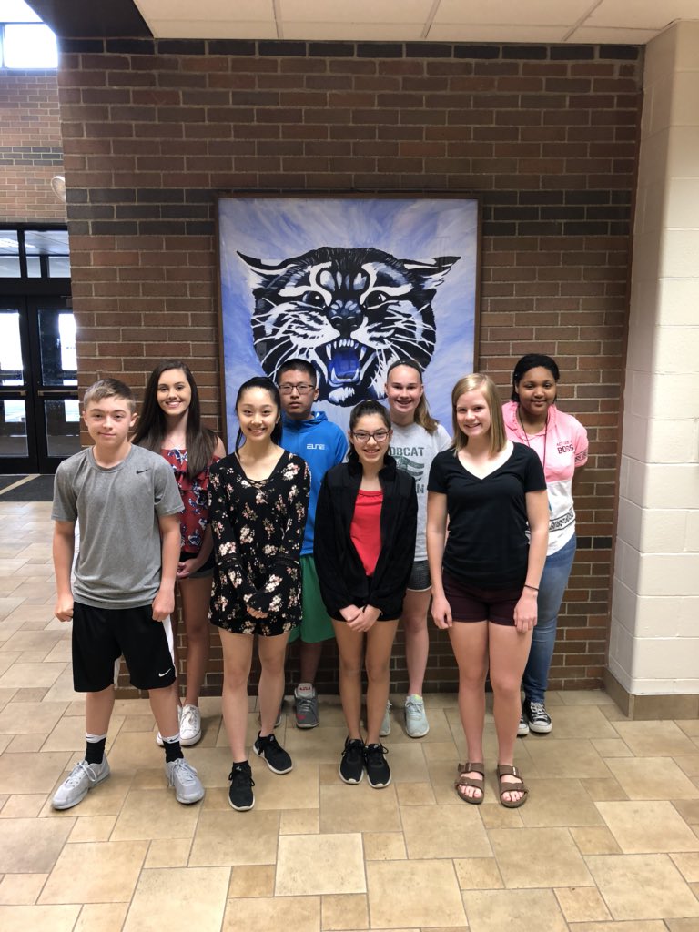 wmscats's tweet photo. Congratulations to our Students of the Week! They represented the #WeaverWay and demonstrated a skill from the R-Factor! #Ready4Tomorrow #HCSDRFactor https://t.co/KiYrIeqHAC