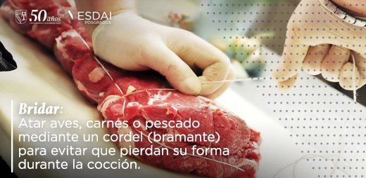 Para un Chef es importante lo que conocemos como términos culinarios, es decir, nuestro argot particular y especial.