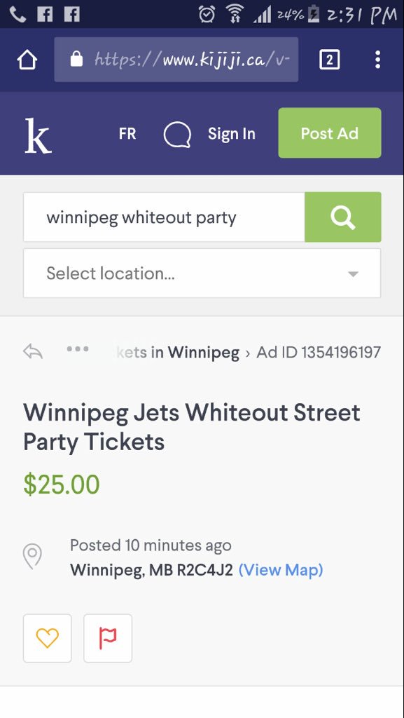 Kwe_1978's tweet photo. This is what happens when 1 person can print "free" 8 tickets for the #WinnipegJets #WhiteOutParty Unfair to all Winnipeg/Mb ppl  @Mayor_Bowman @EDWinnipeg  A #firstcomefirstserved free ticket booth is fair! https://t.co/2JiPyhzhln