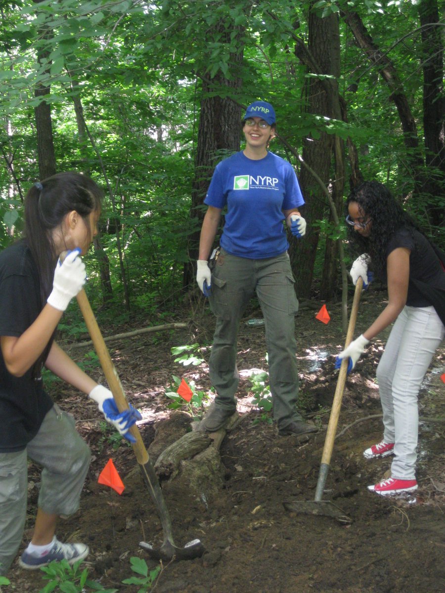 NYRP's tweet photo. Join the Forest Crew to help care for Highbridge Park! Sunday, May13th, 12:30PM-2:00PM. Be sure to RSVP! https://t.co/FAXYuV196t #forestcrew #volunteer #highbridgepark #nyrp https://t.co/nERNCBHFSr