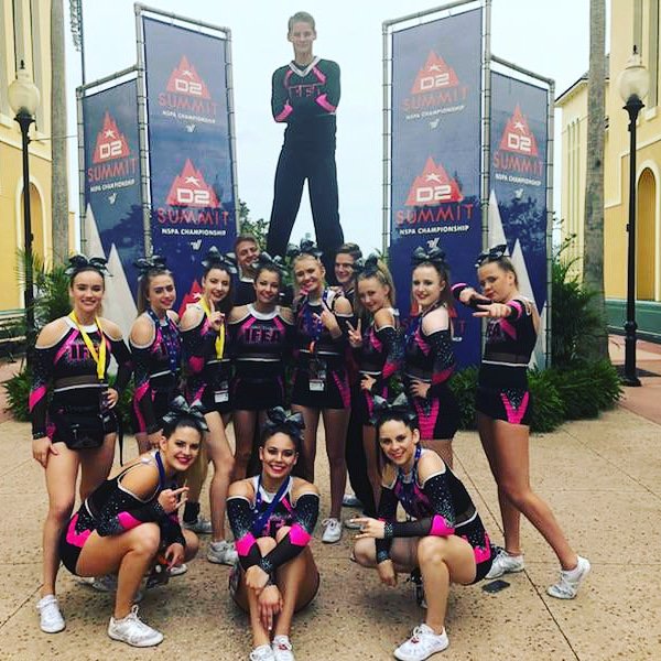 ifeacheer's tweet photo. Let's get LOUD for #IFEAsrCoedReign! These guys are ready to kill it here at #TheD2Summit2018 😎🤴👸👑 #IFEAlife #IFEAroyalty #AlwaysStrong #IdahoFalls https://t.co/SWCfdefUSs
