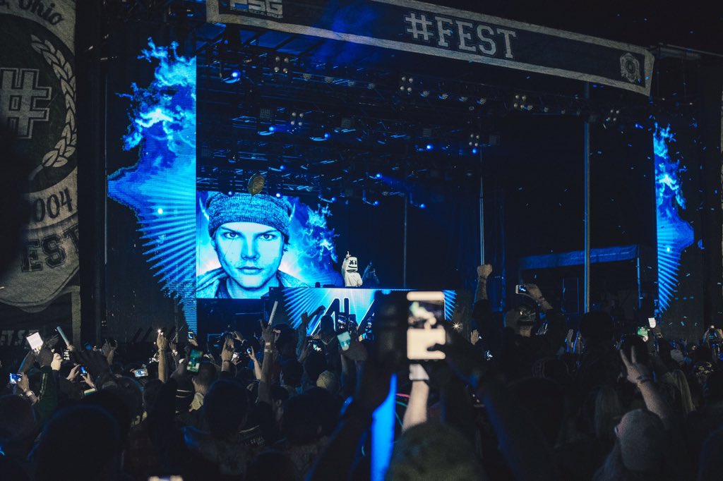 a_mix7's tweet photo. Marshmello at #16Fest
Cc: @thenumberfest @PrimeSocial https://t.co/uv7bNbZQ68