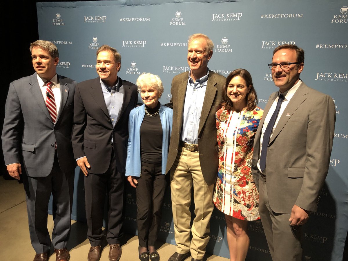 kempfoundation's tweet photo. Thank you @CThomasdrum for moderating today’s #KempForum conversation with @GovRauner https://t.co/LyFqbOR3WY