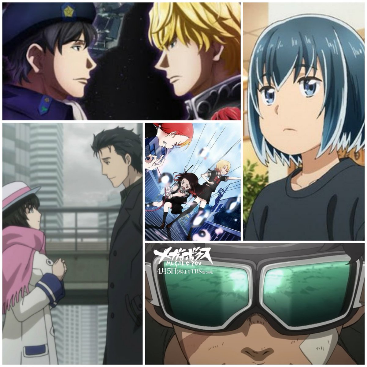 gjoeldiaz's tweet photo. Los Animes (Nuevos) que estoy siguiendo esta Temporada:
#MegaloBox
#GingaEiyuuDensetsu
#Hinamatsuri
#MahouShoujoSite
#TadaKoi
#AkkunToKanojo
#3Dkanojo
#Gegegenokitaro
#SteinsGate0
#BokuNoHeroAcademia
Droppeados
#DevilsLine
#TokyoGhoulRE
#CrossingTime
Continúa en Hilo: https://t.co/MD9Z1a8Zn4