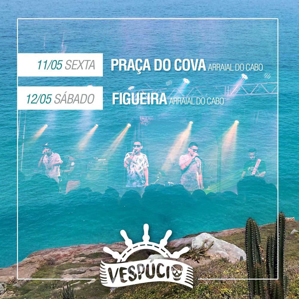 vespuciooficial's tweet photo. Hoje tem Banda Vespúcio Acústico em Arraial do Cabo na Praça do Cova. E amanhã show completo em Figueira! #BandaVespúcio #Arraial #ArraialDoCabo https://t.co/k4pFwwPdOa