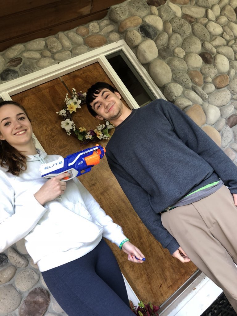 JhsAssassin18's tweet photo. @miamcdia assassinates Galen! Remember seniors only a couple hours left until the cut off https://t.co/pfZfbT5Way