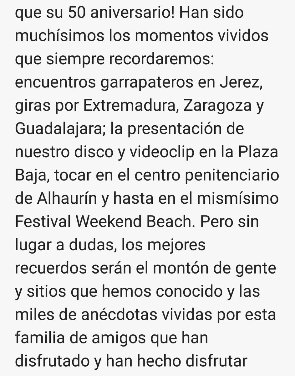 LBDGazpacho's tweet photo. Mañana Sábado 12 de Mayo concierto FIN DE GIRA de 🎤LA BANDA DEL GAZPACHO🎶🍅! En el Aniversario del Bar Valle del Sol (Álora)No te lo pierdas! https://t.co/rrDj5U0fVX