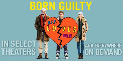 DoLA's tweet photo. This Saturday evening, May 12, don't miss a special screening of @BornGuiltyMovie with the Filmmaker Max Heller at AMC Sunset 5!
There will be a Q&amp;A session with Party to follow (venue announced at showing)✨
Get Tickets! 👉 https://t.co/sXHudjrlhD

#DateMyMom #MothersDay #Movie https://t.co/RcxPAvqU9d