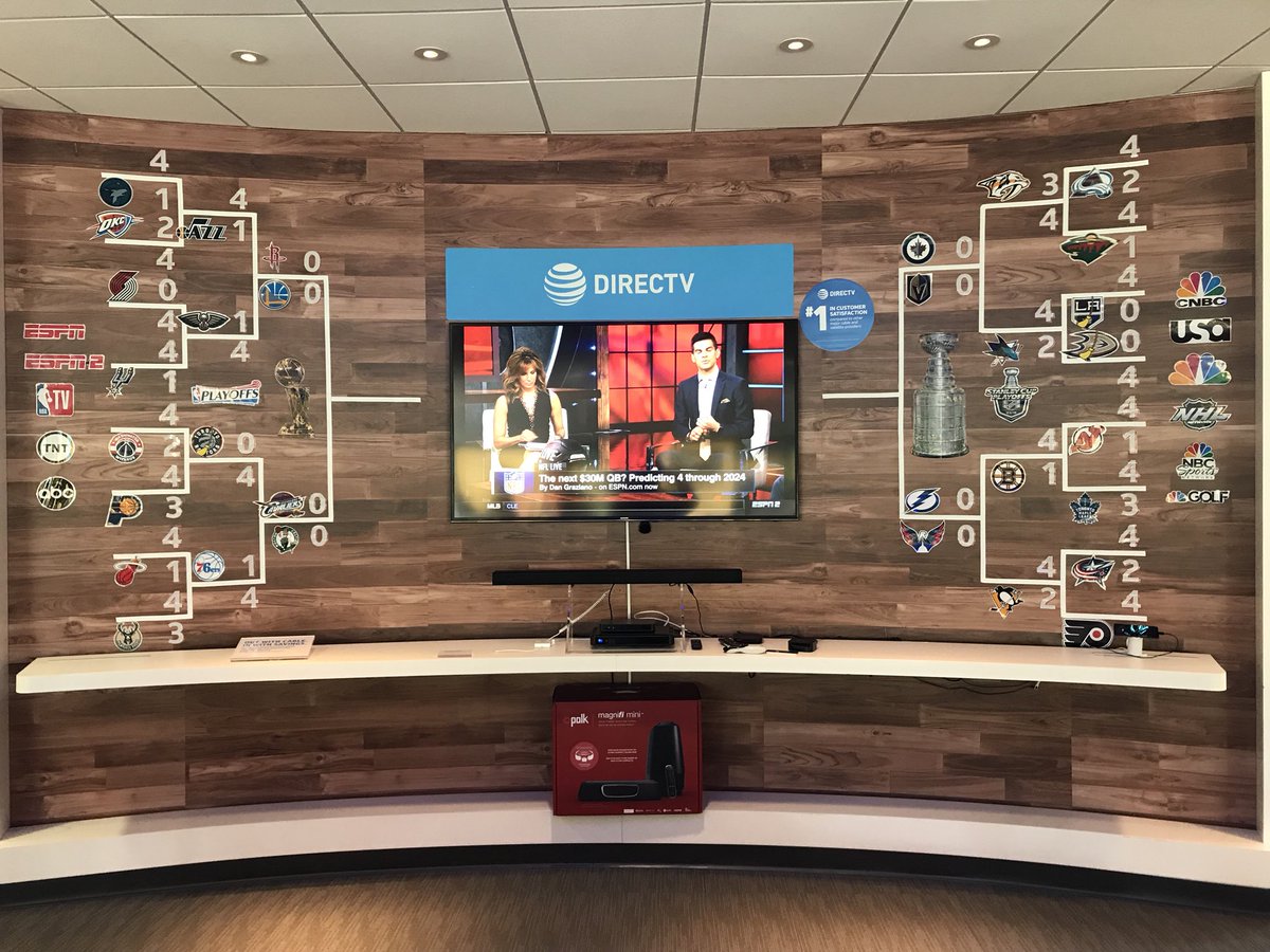 Trophies set. Who you got in the conference finals? #nbaplayoff #NHLPlayoffs @MidAtlStatesREx <a href="/mrwmoody/">Will Moody</a> <a href="/ATTCaryNC/">AT&T Cary Towne</a>