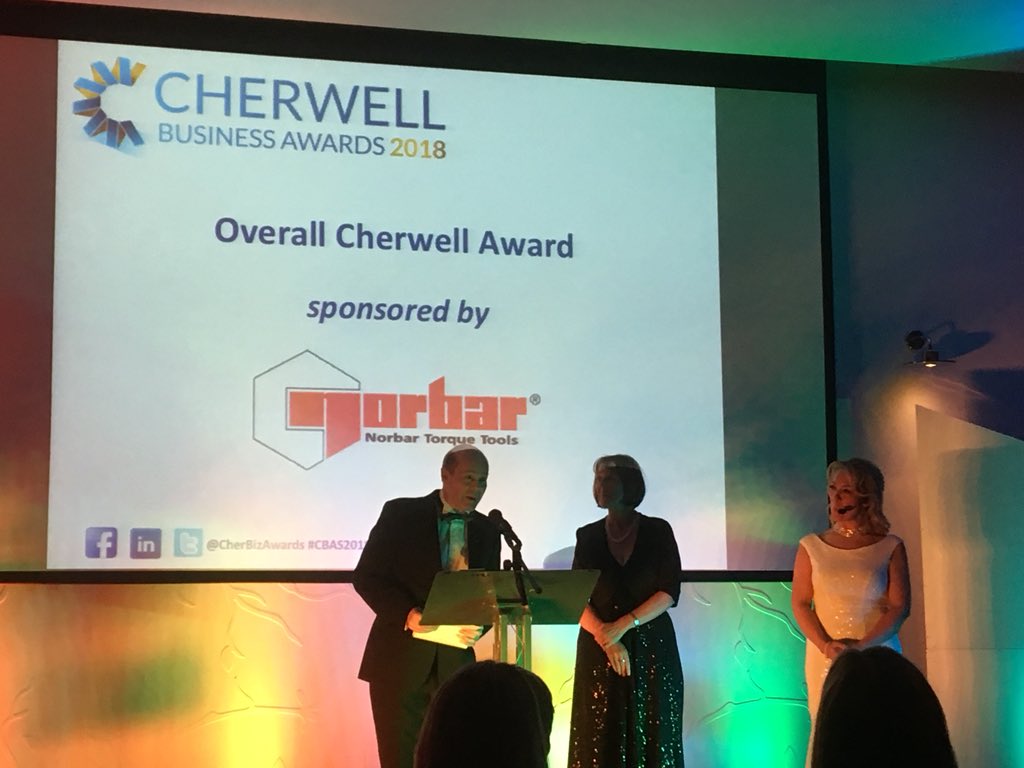 benjackson52's tweet photo. Finally at the #cbas2018 the winner of Overall Cherwell Business Award is Whitley Stimson @CherBizAwards @KirstyLeahy @BicesterChamber @bicestervision https://t.co/wuTwvUVmbV
