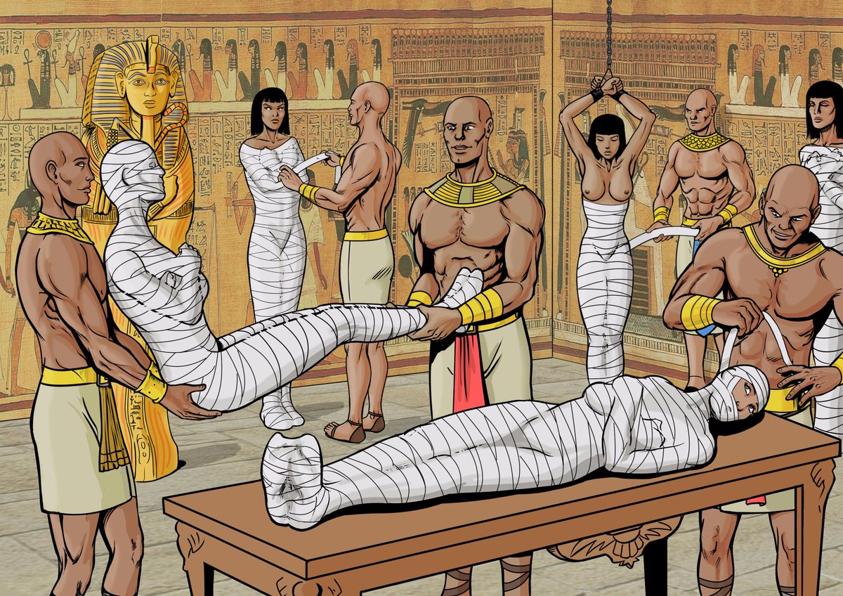 Male mummy bondage