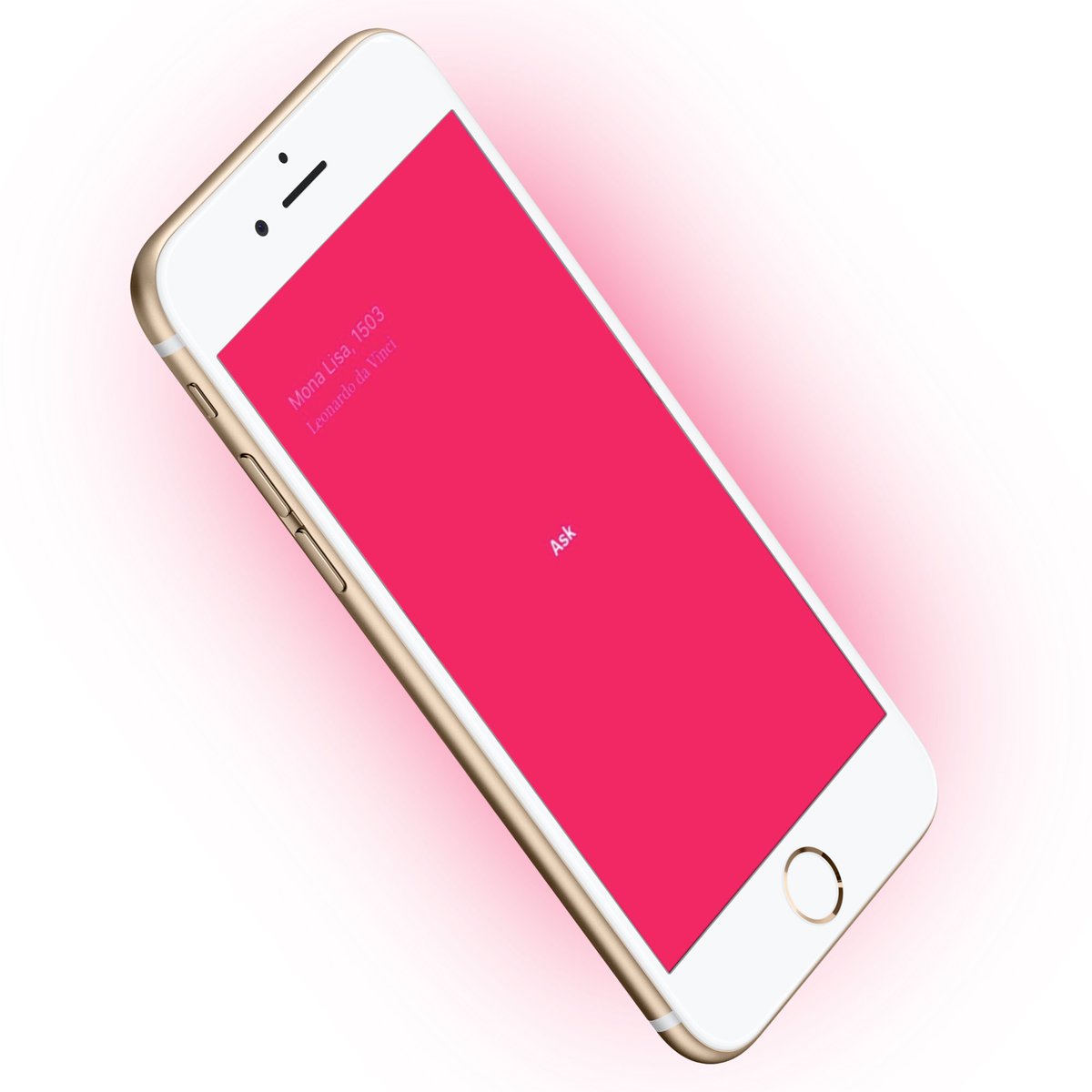 MasterpieceApp's tweet photo. You are not limited in your curiosity. Ask anything about the painting! 🎨 
Just press and hold - and Masterpiece will recognize your question 🤖✨ #AtosITChallenge #art #iOS #UI #UX https://t.co/IdiwrZprvt