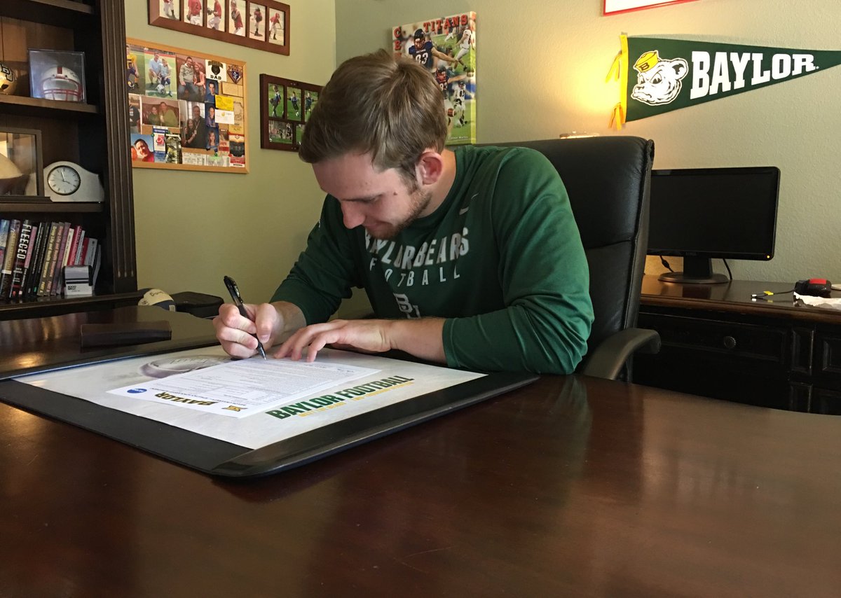 When I was in high school I promised my parents I would earn a scholarship to play at the D1 level. I’m excited to say I have finally fulfilled that promise. Thank you to everyone who made this possible, I feel very blessed!