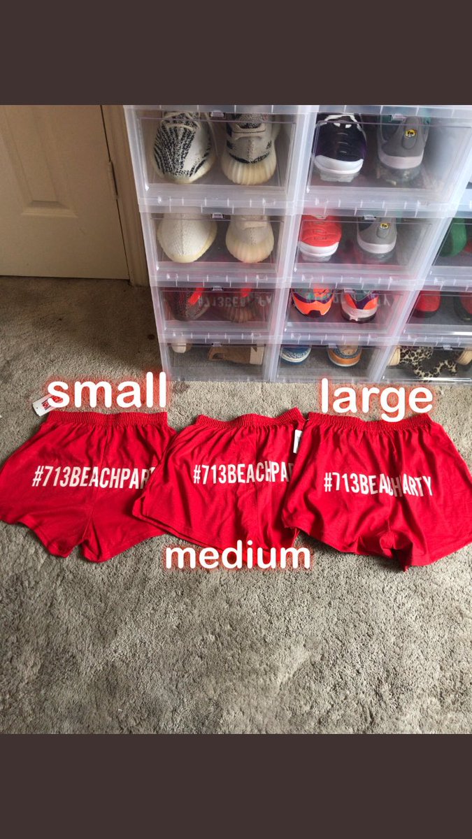 Pick_50's tweet photo. 🚨ATTENTION LADIES IF YOU HAVE THE #713BeachParty SHORTS YOU DO NOT NEED A PRESALE 🔥❌❌‼️ @famous_stef https://t.co/qAo7T8tuLt