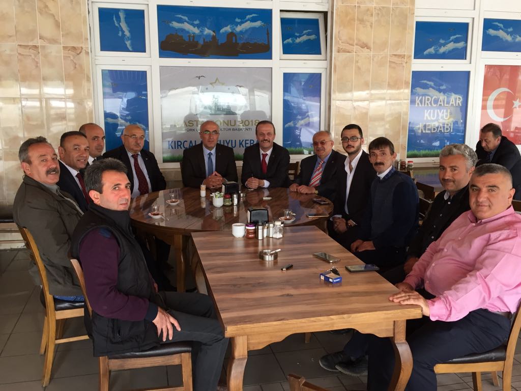 MhpKurtcu's tweet photo. #MHP #DevletBahçeli #Kastamonu #CumhurİttifakıMilletAklı Ilçe Teskilatlarimizi ziyaret programlarina diger Aday Adayi arkadaslarimiz ile bugun Devrekani ,Seydiler,Azdavay ve Pinarbasi Ilçelerimizdeydik.Kendilerine misafirperverliklerinden ötürü tesekkür ediyoruz. https://t.co/MI1nWSwWga