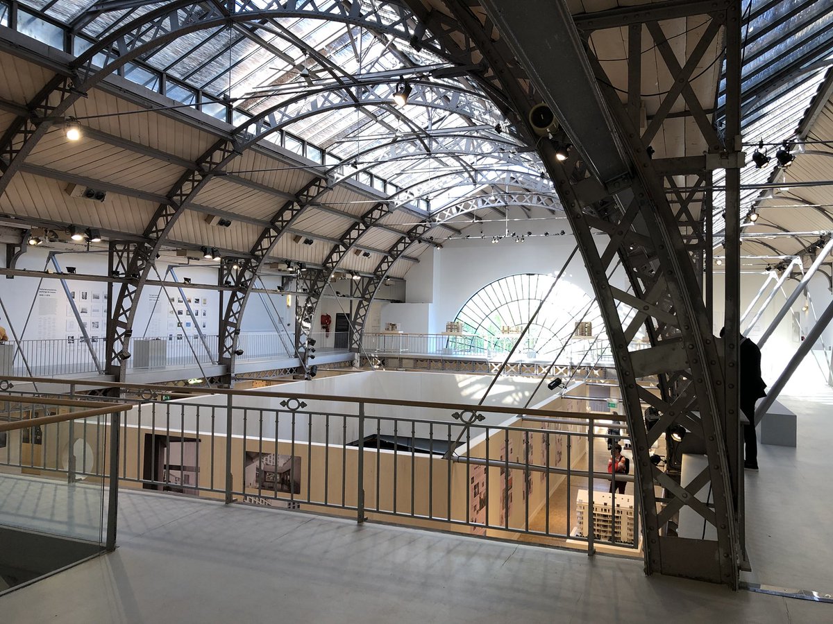 zedarchitects's tweet photo. Pavillon de L’Arsenal showcasing recent developments in Parisian housing with architects’ work shown in a space made to feel an extension of the urban space outside https://t.co/LCLInAiwGb