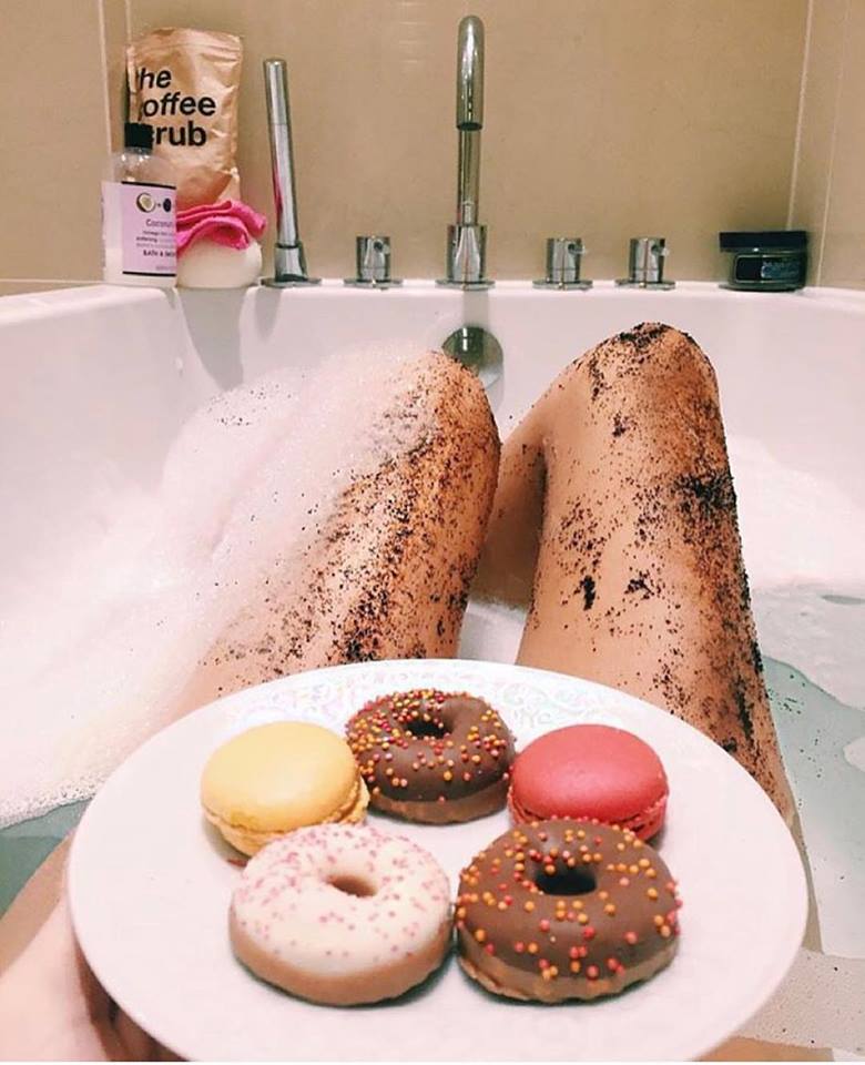 TheCoffeeScrub's tweet photo. Doughnuts for dinner, who says no? #TheOriginalCoffeeScrub #EatWhatYouWantDay #SaveLucifer https://t.co/GjHe9IPU03