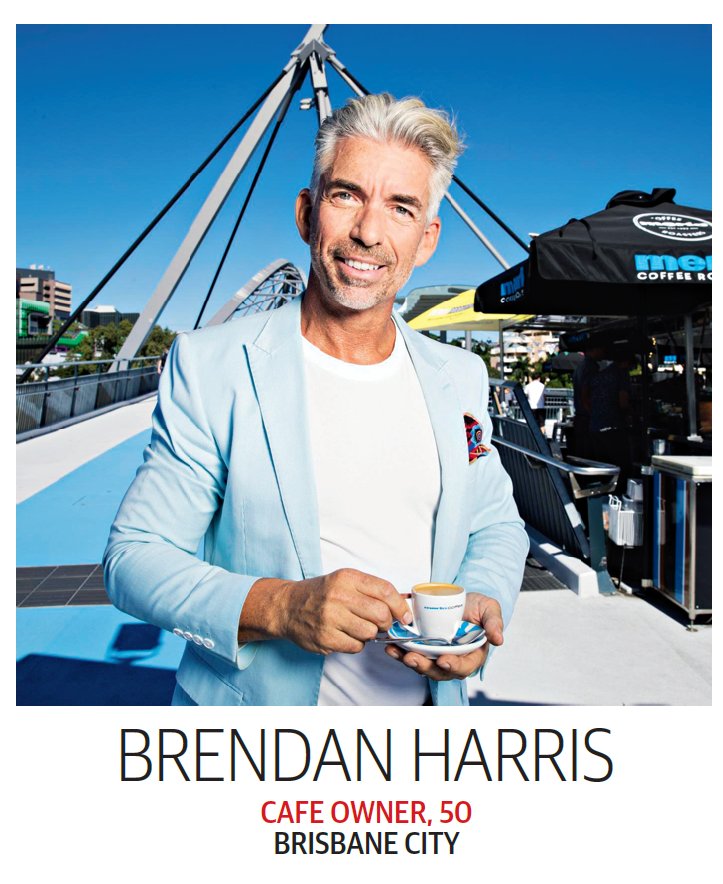 Qweekend's tweet image. "I'm proud of the community we've built up; it is completely special".  Amanda Watt chats to #GoodwillBridge cafe owner Brendan Harris for this week's Ordinary People profile.  In today's @couriermail &amp;amp; online here:  couriermail.com.au/news/queenslan…