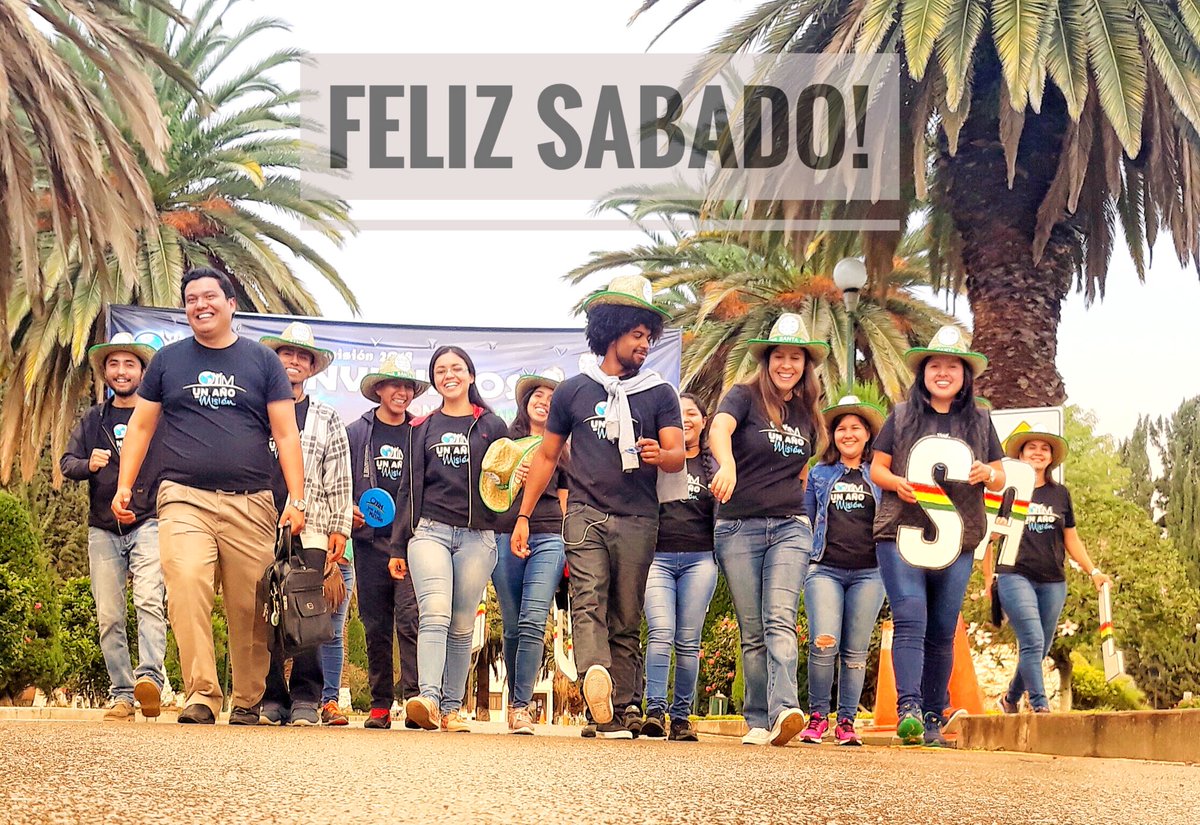 “Al cielo yo voy y ya no demora!” El mejor día de la semana ya llegó tenga un #FelizSabado misionero!! 🇧🇴🇪🇨🇦🇷🇺🇾🇧🇷🇵🇾🇨🇱🇵🇪