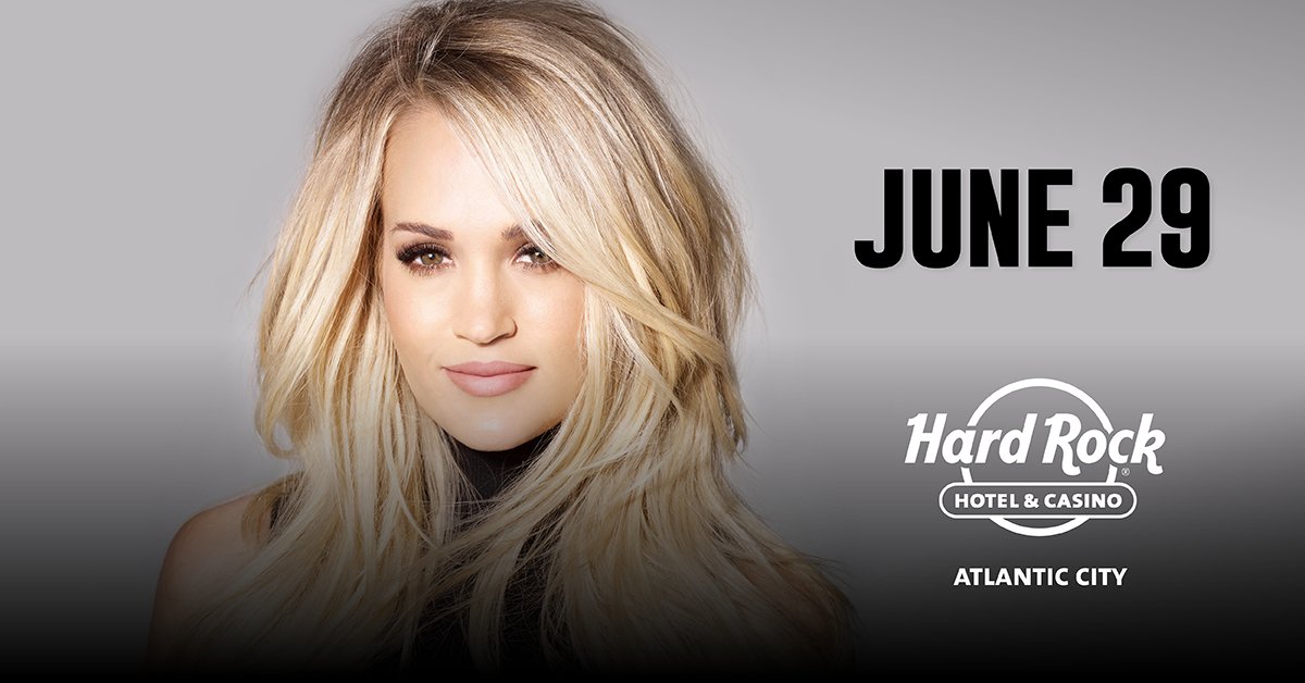 carrieunderwood's tweet photo. ICYMI: Carrie will be performing at the @HardRockHCAC on June 29th. Tickets + details: https://t.co/V2dlwEhlGq -TeamCU https://t.co/LNv2NFkRIW