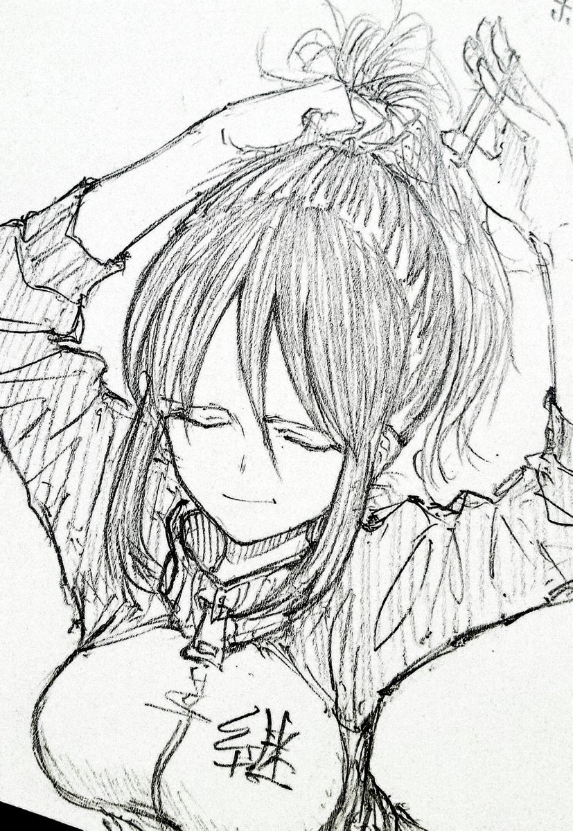 ポニテ仕草良いよねっていう 