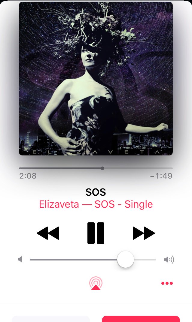 Hey everyone, here's a very beautiful song "SOS" by the amazing @Elizavetaka, if you haven't checked it out yet, you should do so now, it's exceptionally good. 🎤🎹🎻🎶🌠
itunes.apple.com/us/album/sos-s…