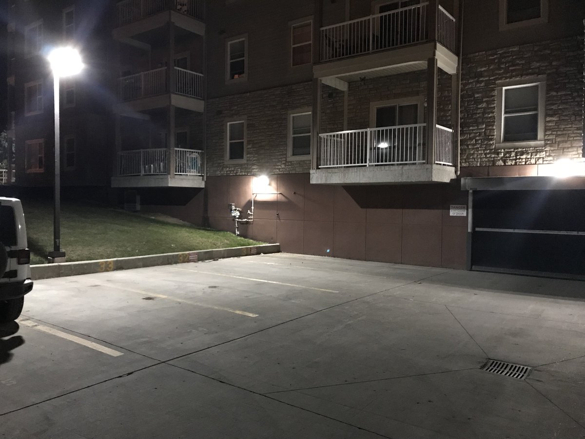 ExquisiteElec's tweet photo. A recent upgrade to the exterior lighting for this downtown Okotoks condo.  Brighter lights = increased security and safety for the residents. 

Exterior lighting is also an important upgrade for businesses to increase their customer's security and help deter unwanted visitors. https://t.co/NUrwGNBS0i