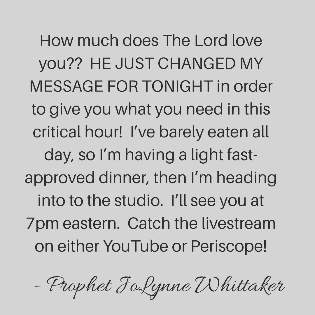 DrJoLynneW's tweet photo. #7At7For7
#BreakthroughBound
#SteppingIntoFavor
#ItsTimeToSoar
#JoLynneWhittakerMinistries
#ProphetJoLynne https://t.co/Fe8MNI2fKC