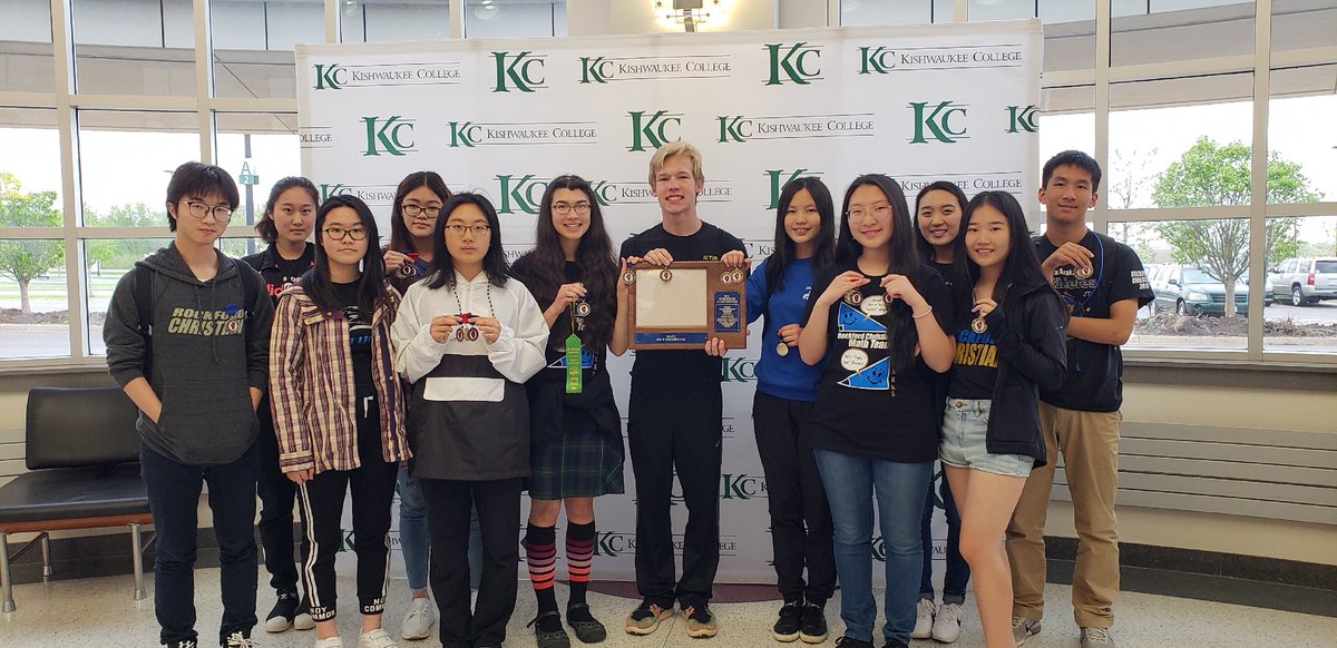 DeanNybes's tweet photo. So very proud to share that these brilliant students are Big Northern Conference Math Champions!! Congratulations to the competitors and Coach Regan! #RoyalLionLife https://t.co/T5HNV6e3K5