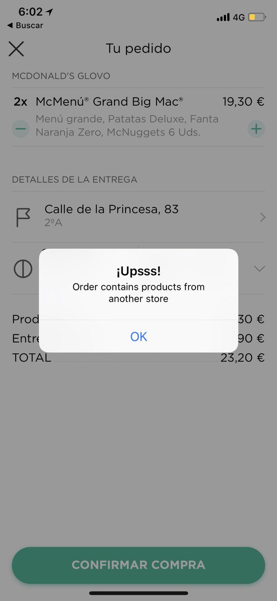 Pinno97's tweet photo. @Glovo_ES me cuentas? https://t.co/pU45dyPcBb