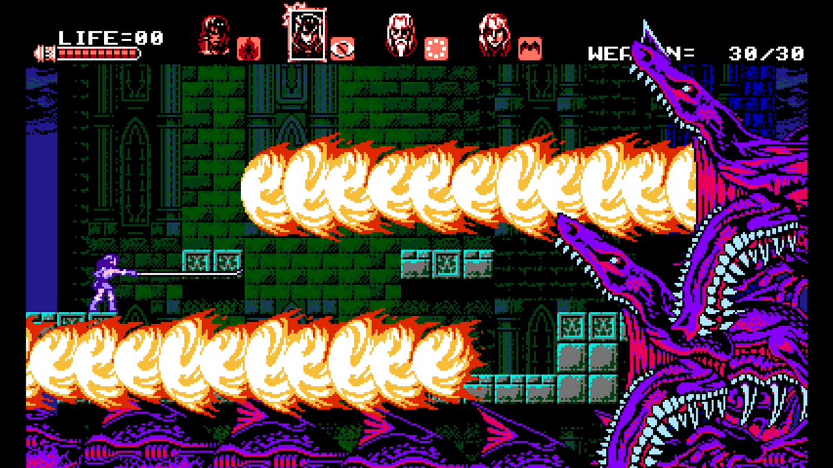 IntiCreatesEN's tweet photo. Bloodstained: Curse of the Moon is the 8-bit game promised to backers of the @SwordOrWhip Kickstarter campaign, and we're so excited to announce that it's coming on May 24th, 2018! Get ready to battle with swords, whips, and more! 
https://t.co/K9Zwb3wn9q https://t.co/BvPu6eIkyK