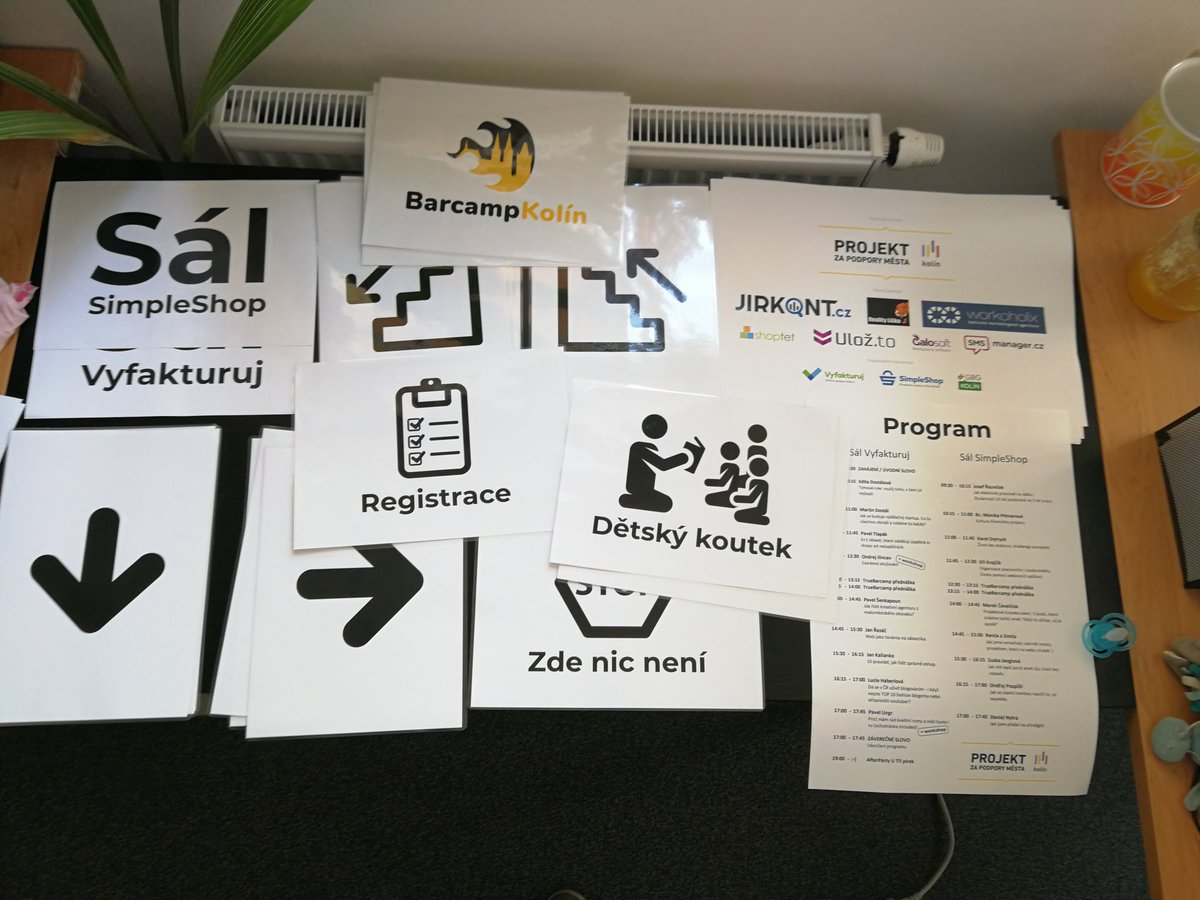 Pripravy na #barcampKolin vrcholi!