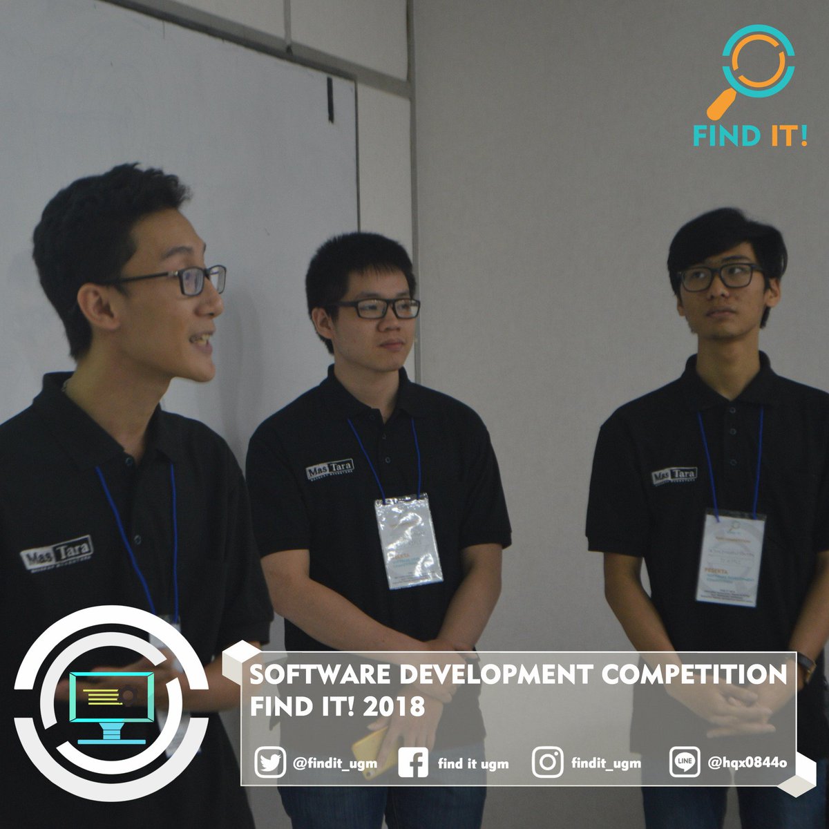 FindIT_UGM's tweet photo. [LIVE REPORT]
[SOFTWARE DEVELOPMENT COMPETITION]

Sedang berlangsung presentasi oleh Tim Si Kipli asal STMIK Medan di Ruang E2 DTETI lt.2

#FindIT2018
#FindYourInnovation
#FindYourBest
#IMWITHFindIT18
#FINALFindIT18
#lombaIT https://t.co/4hATQSs8jy