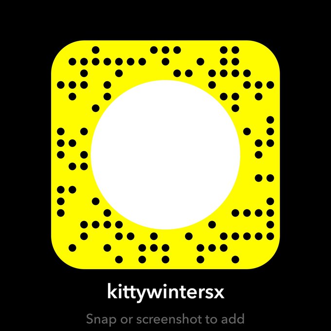 Made a free to add snapchat. I won't be using it a lot but feel free to add   Username - Kittywintersx