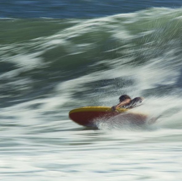 marcandreini's tweet photo. "The Gift" book signing/slide show @mollusksurfshop SF this Sat May 12 at 6PM. Rasta Edgeboard speed blur. Photo: Nathan Oldfield https://t.co/m3Khoe9OVg
