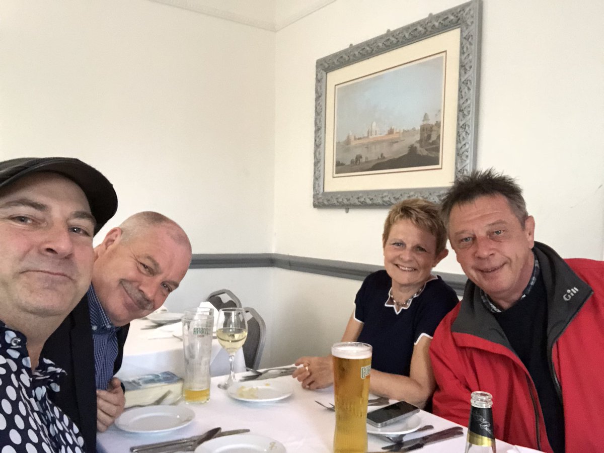 Marcus Levine 🔨 (@levine_art) on Twitter photo A preshow curry in one of #Bradford finest #omarkhans with <a href="/LittleGermanyBD/">LittleGermanyAction</a>, BBC presenter radio 4 host Andy Kershaw, Dave & Sue A preshow curry in one of #Bradford finest #omarkhans with <a href="/LittleGermanyBD/">LittleGermanyAction</a>, BBC presenter radio 4 host Andy Kershaw, Dave & Sue