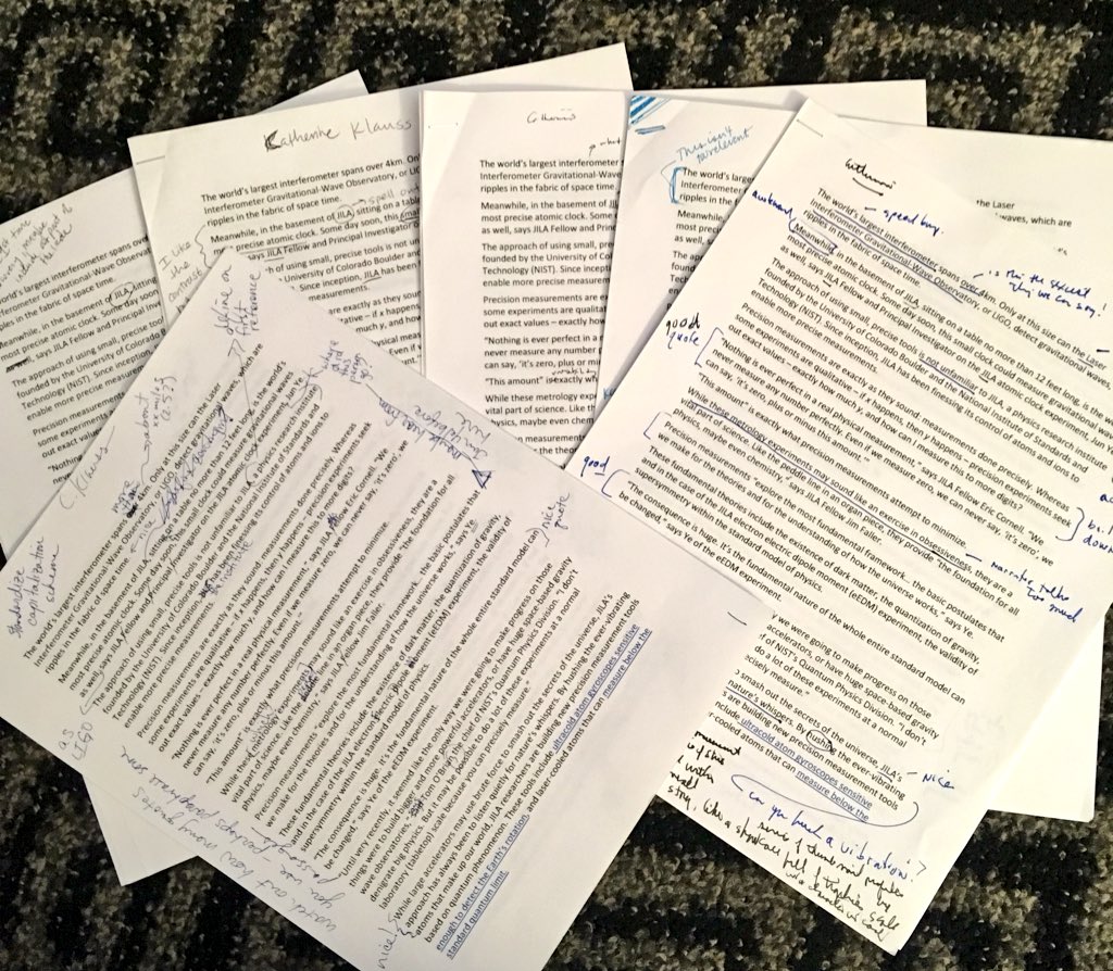 klaussmouss's tweet photo. So many edits! So much work to do! The best conferences leave you excited to get back to hustling. #sfsciwrite https://t.co/cjun6Ej5Cr