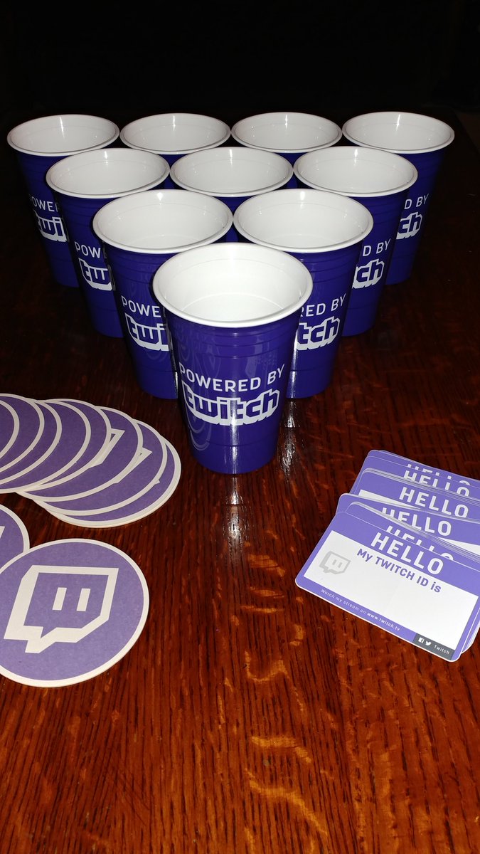 TwitchKCmidwest's tweet photo. Another awesome goodie that attendees tomorrow are getting courtesy of @Twitch! You excited yet? We are too!! #twitchkcmeetup3 https://t.co/ePnbM084Aq