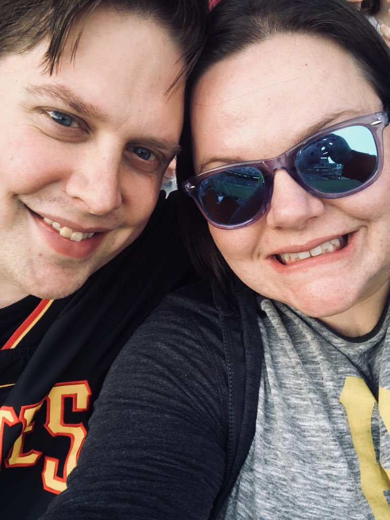 AshleyMutschler's tweet photo. It’s a perfect night with the @Pirates 💛⚾️🖤 #letsgobucs #ThankYou22 https://t.co/vLP27UOIVY