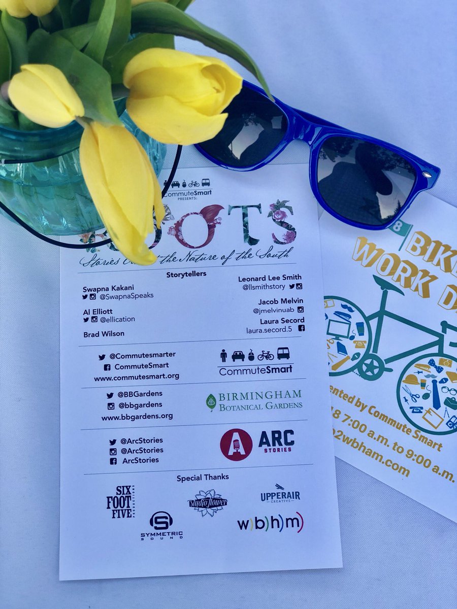 commutesmarter's tweet photo. We are having a wonderful time @ArcStories!!! #bikemonth #b2wbham https://t.co/MJi28Dlwyr