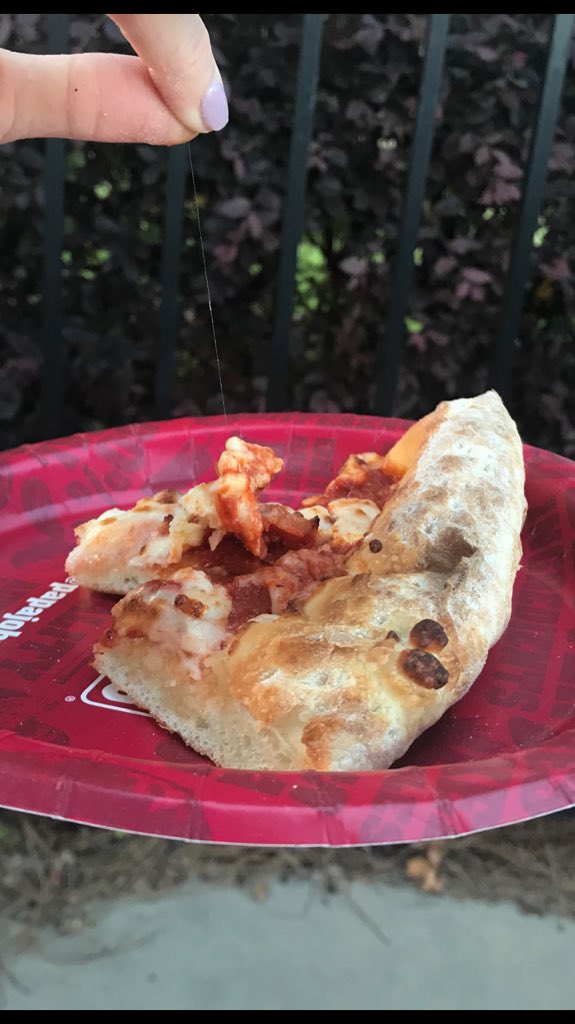 MBD_WWRFD's tweet photo. Just found a long hair in my @PapaJohns pizza!!!  What the heck!!!!   What do you guys do about this ?  Ardrey Kell location in Charlotte NC.  Today.     #papajohns #hairinmyfood #gross https://t.co/1HpdhkYXjW