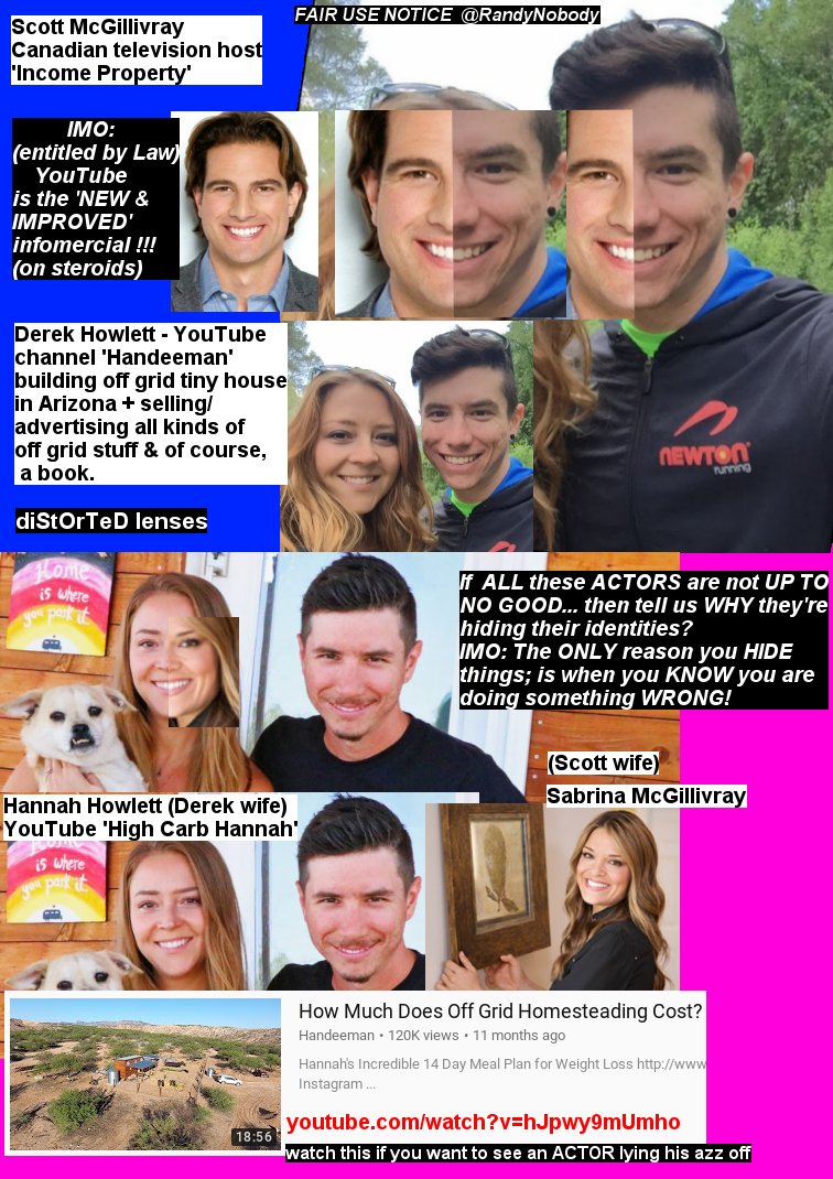 RandyNobody's tweet photo. Also #CENSORED #DELETED from #cochisecounty #hashtag
#DerekHowlett #ScottMcGillivray #HannahHowlett #SabrinaMcGillivray #Handeeman #Toronto #cycling #biking #Canada #IncomeProperty #renovation #offgrid #TinyHouse #Arizona #solar #power #vegan #wth #wtf #wow #actorcon #scam #solar https://t.co/9mnsPXK32Z