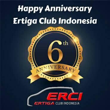 Selamat ulang tahun <a href="/ertiga_ID/">Ertiga Club Indonesia</a> yang ke-6, semoga tambah kompak dan solid selalu #hutke6ERCI