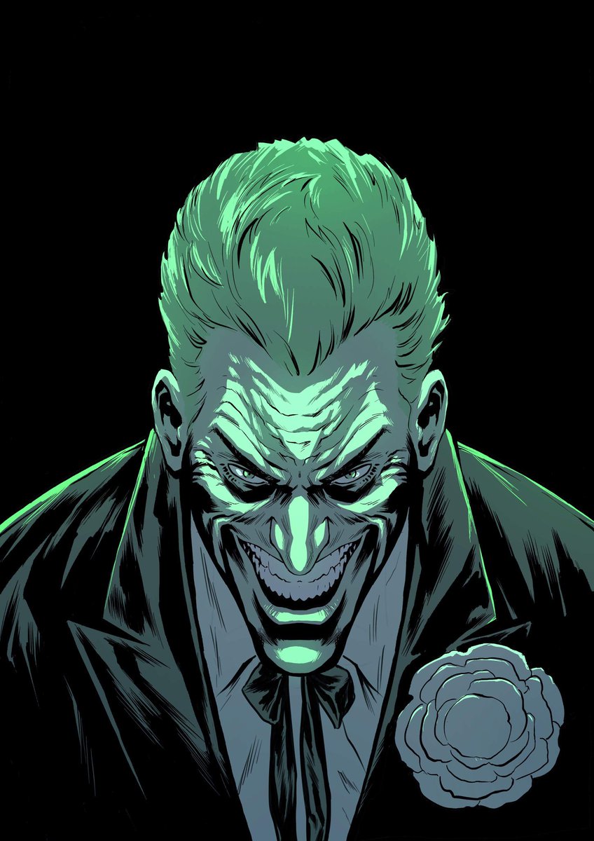 RodrigoLorenzoL's tweet photo. Joker sketch. #comic #DCCOMICS #joker #suit #FanArt #sketch #ink #color #smile #draw https://t.co/fpmuwX6R30