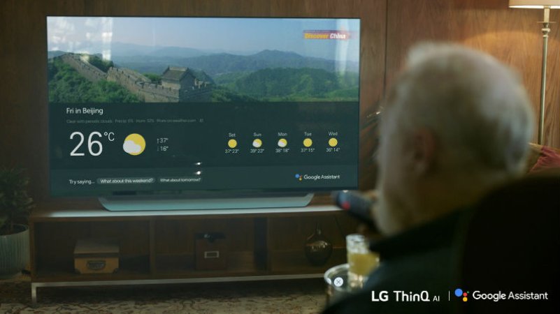 LG_webOS's tweet photo. LG LAUNCHES THE GOOGLE ASSISTANT ON 2018 AI-ENABLED TVS https://t.co/7hyhJKBDOq #LG_webOS https://t.co/eowmC7ePRo