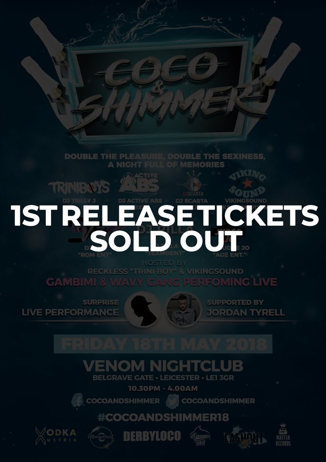 RayVatos's tweet photo. Shout me for £10  physical tickets. DMU  area #COCOANDSHIMMER18 https://t.co/4rGi346gU1