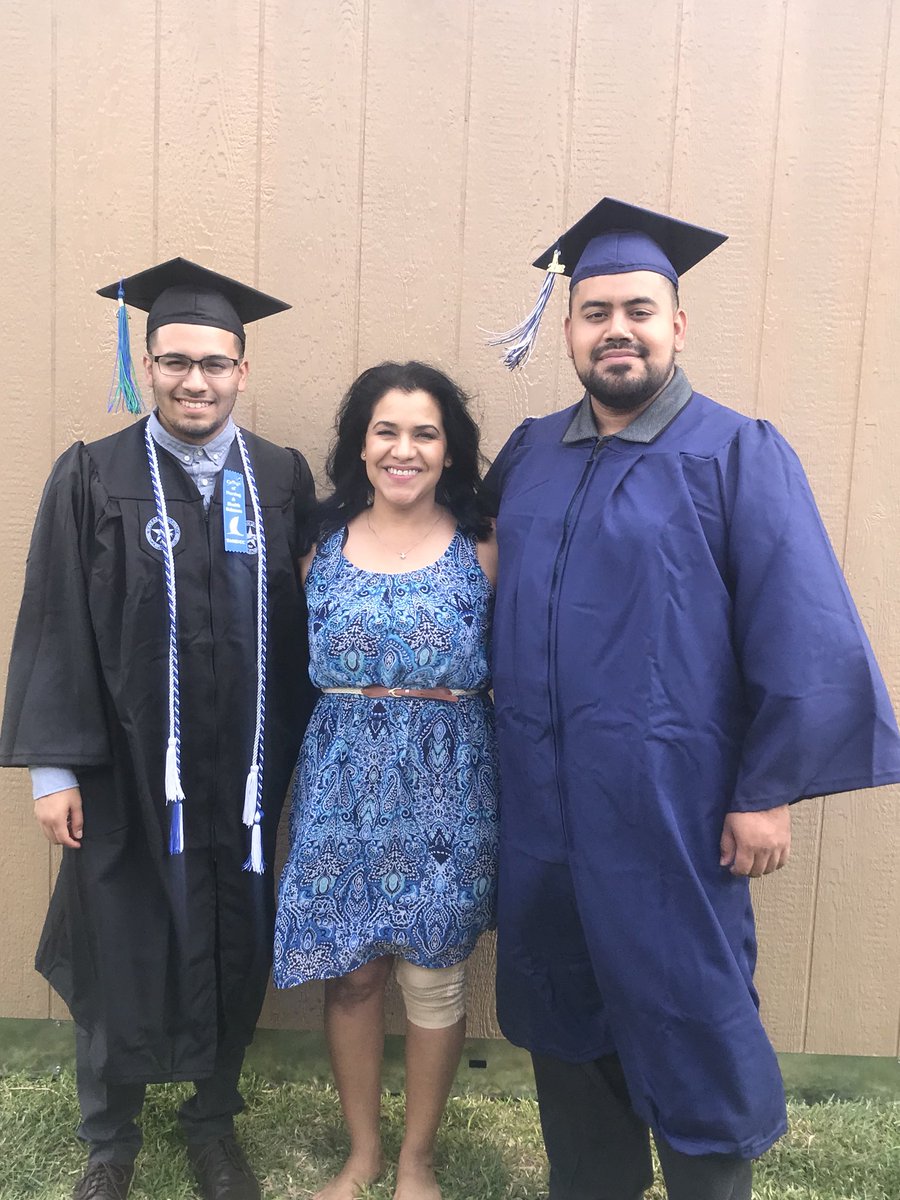 Double Graduation today! So proud of my boys! 😍