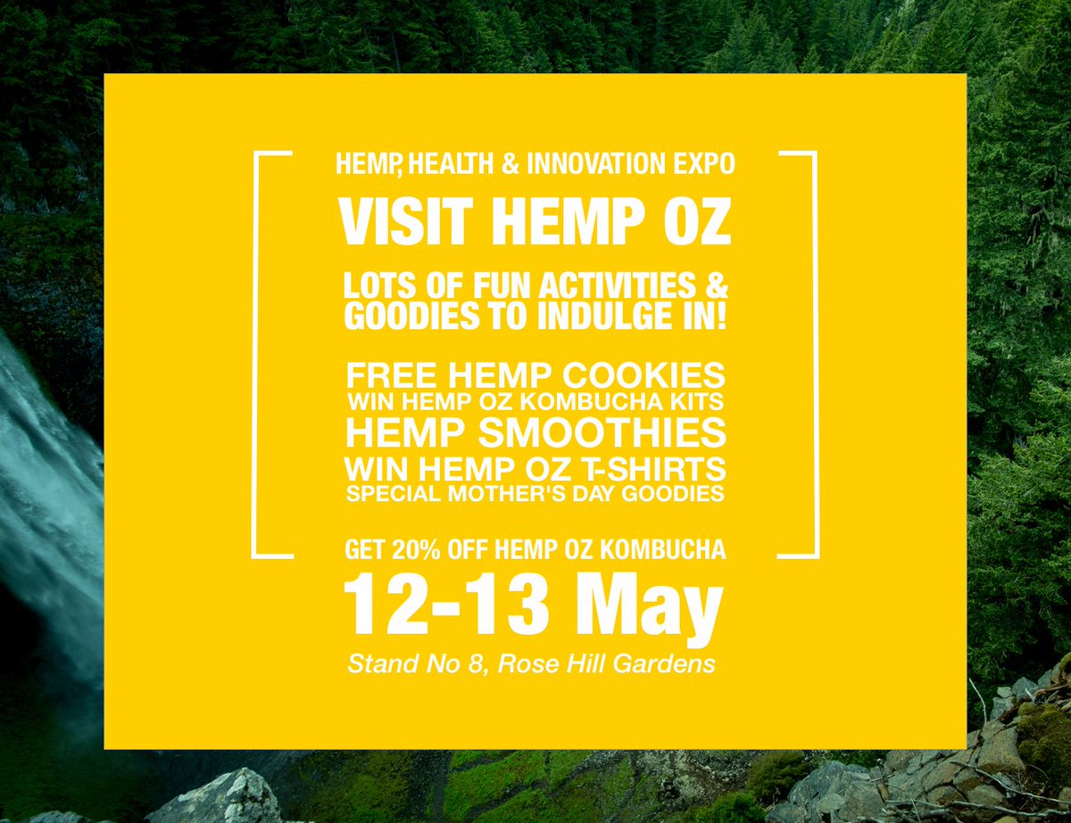 HempOz's tweet photo. Come and see us at the Hemp Expo. You know you want to. We want to meet you!!! #hhiexpo #hempoz #hemphealth #chillitslegal #allhealthnohigh https://t.co/Cya2wTdeQF