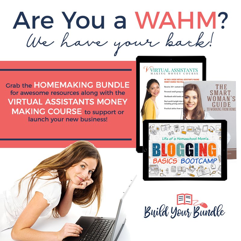 HomeschoolDeal's tweet photo. Are you a #WorkFromHome mom? Maybe you have thought about it, but don't know where to start? The #byb2018 sale has three great products at amazing prices just for you! (referral) https://t.co/CgWe5etqLz https://t.co/HjG2zCp4Q0